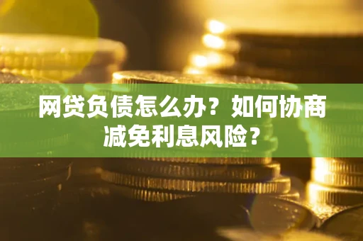 北京网贷负债怎么办？如何协商减免利息风险？