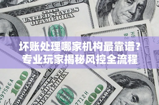 北京坏账处理哪家机构最靠谱？专业玩家揭秘风控全流程