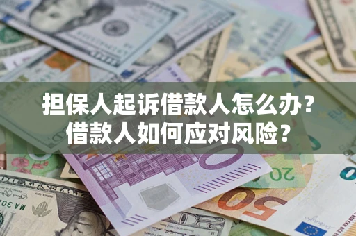 北京担保人起诉借款人怎么办？借款人如何应对风险？